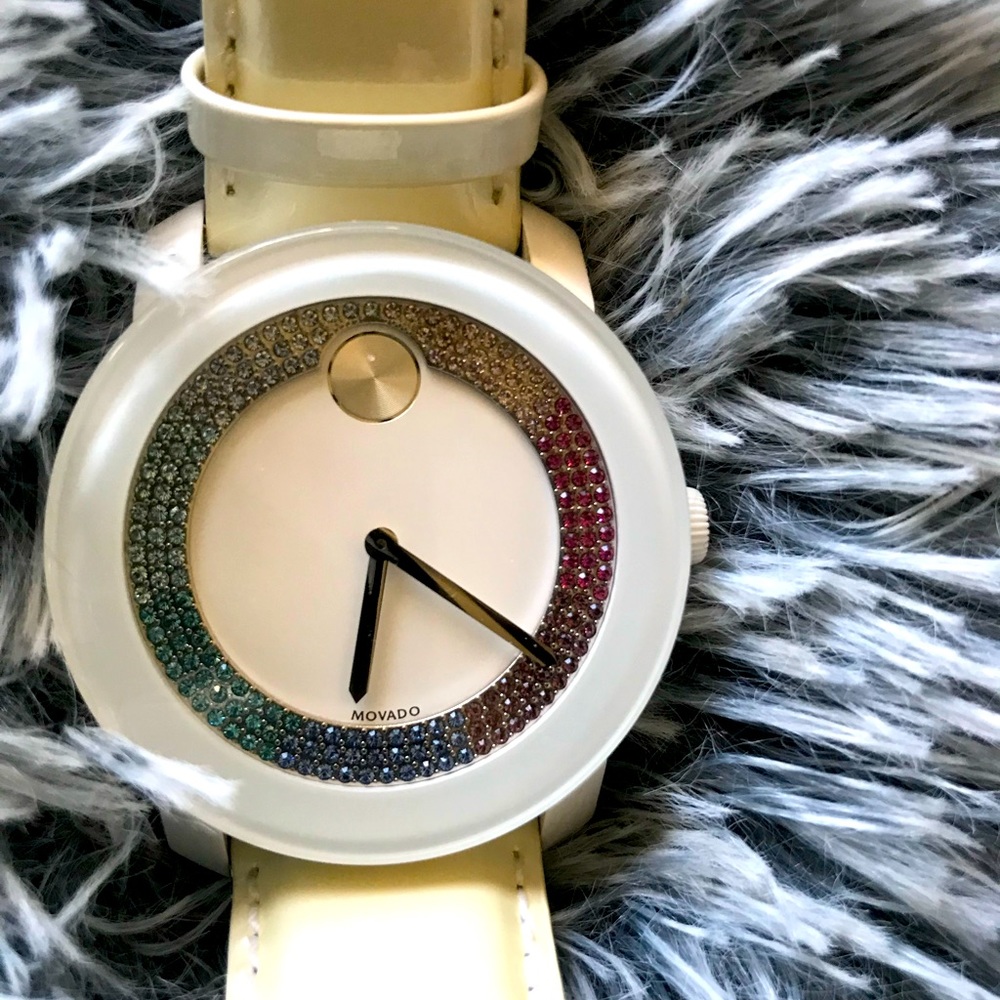 Movado Bold Woman’s watch with crystals